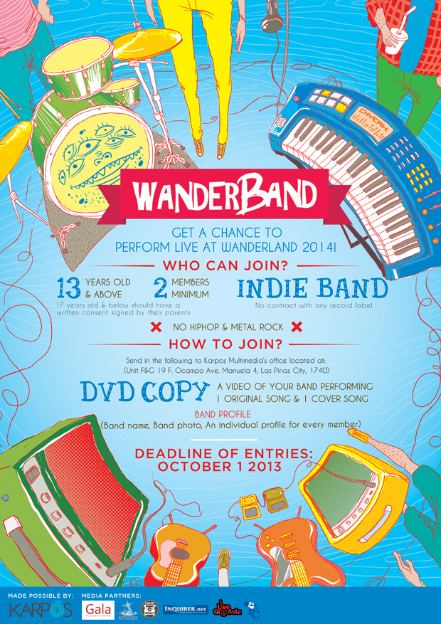 Wanderband officialposter