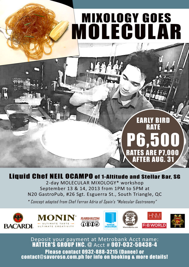 molecular mixology for printing WEB