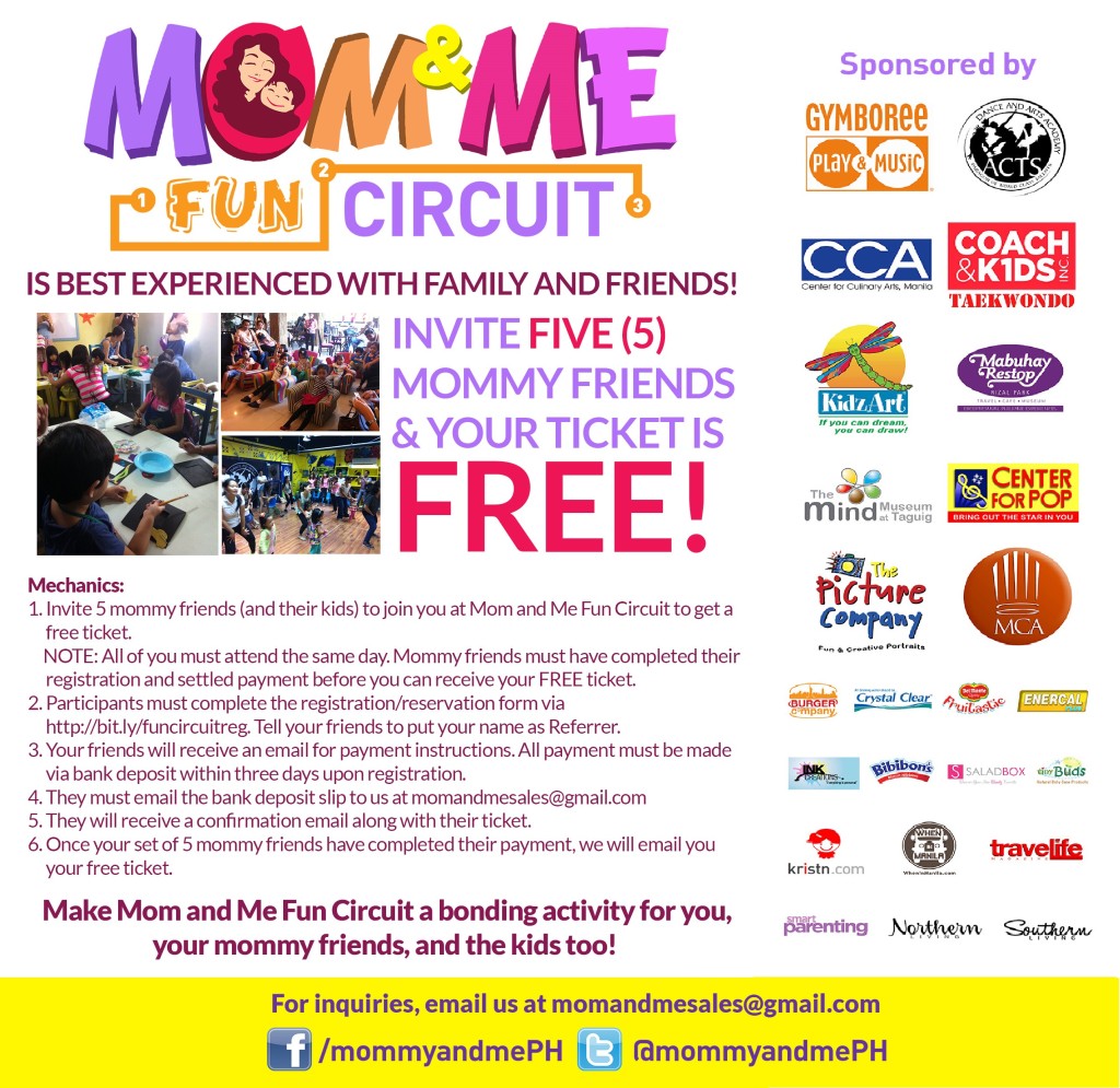 Mom and Me Fun Circuit Bring A Friend October