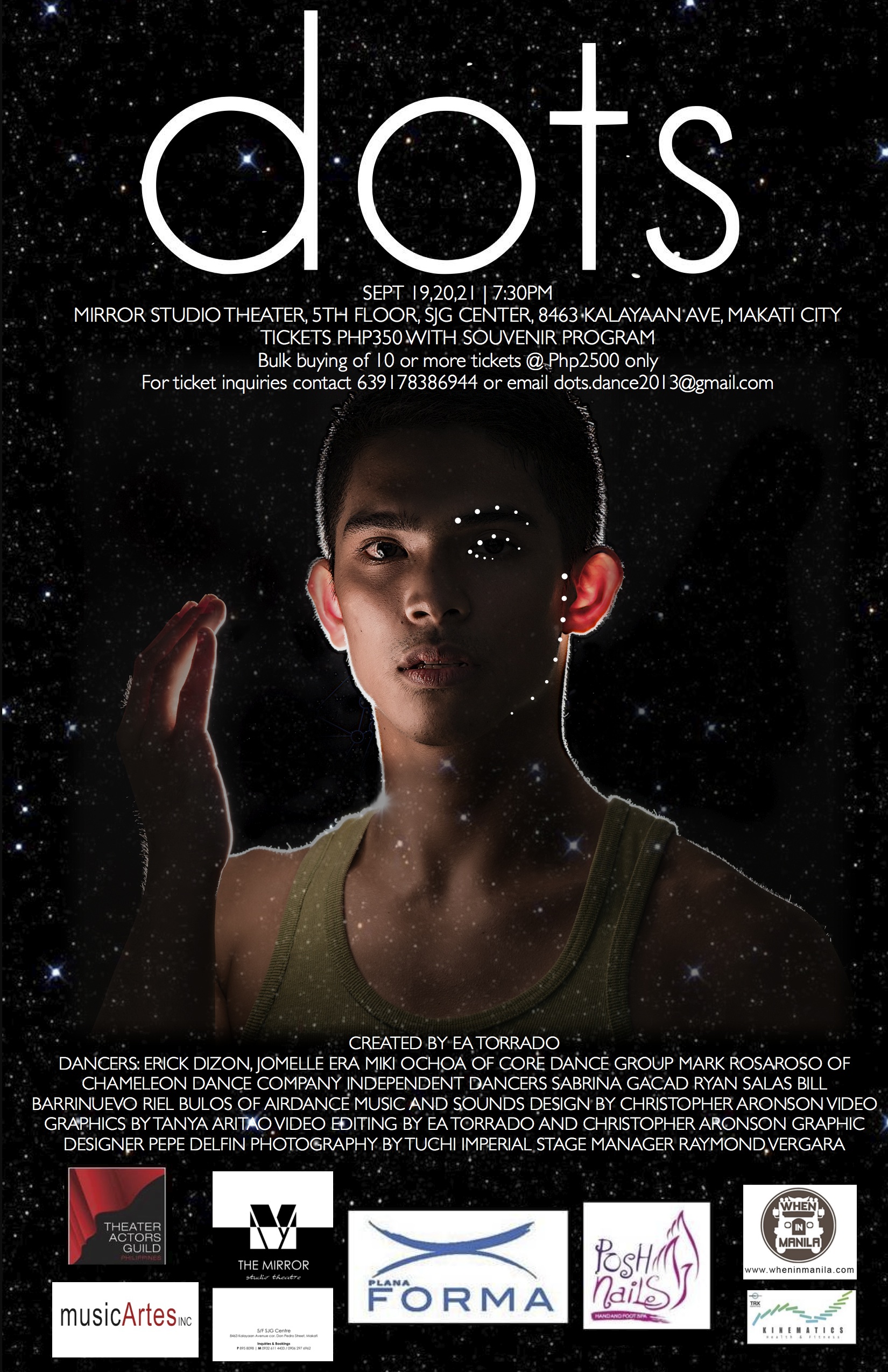 NEW NEW dots poster