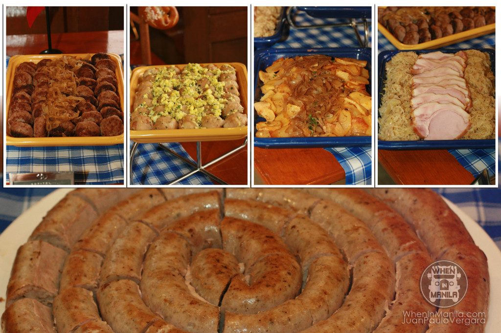 Oktoberfest  Manila 2013 sausages