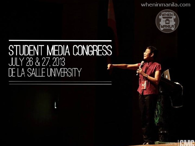 Student media congress dlsu 31