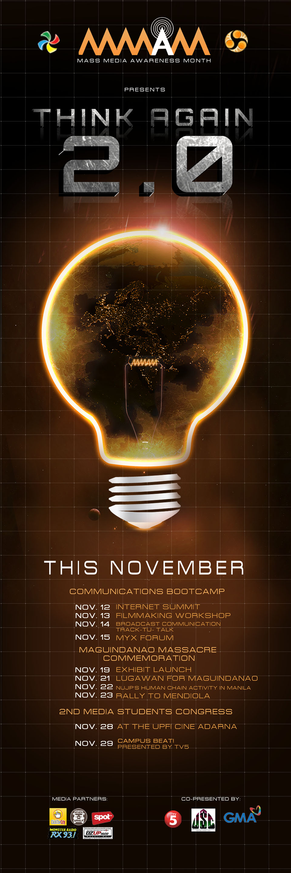 MMAM poster