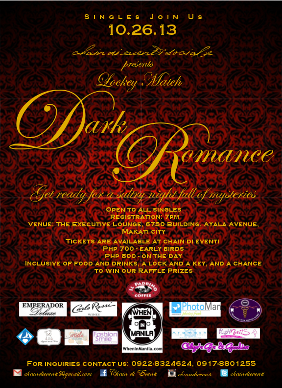 Lockey Match II: Dark Romance 1 Poster General (1)