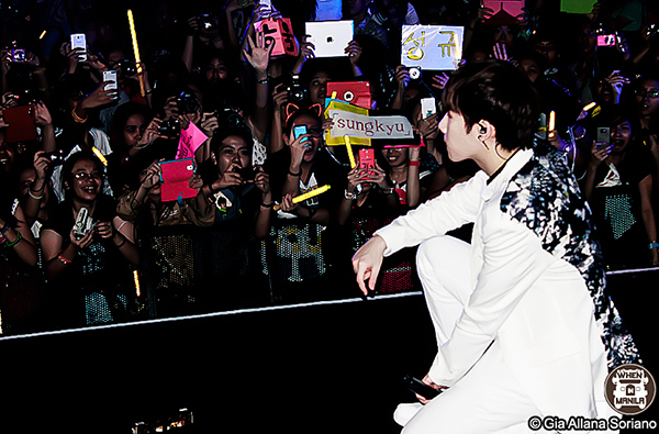 INFINITE in Manila: One Great Step Concert! 6 Sunggyu Infinite
