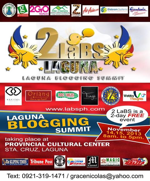 The 2nd Laguna Blogging Summit: November 14-15, 2013 1 1455138_10200687978503795_517137682_n