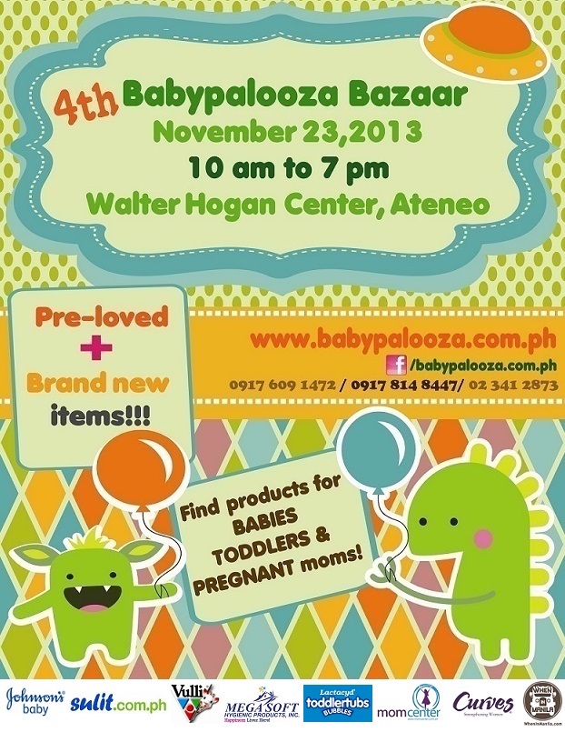 Babypalooza flyer - Nov 23