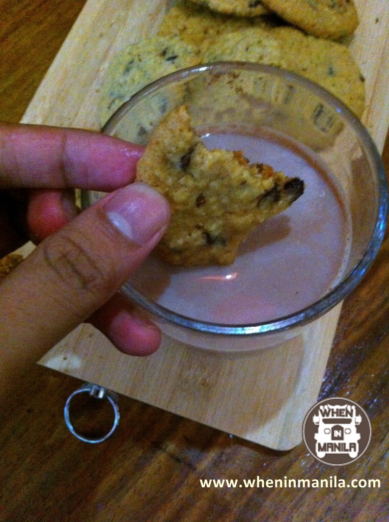 Grace cookies - dip it in warm choco
