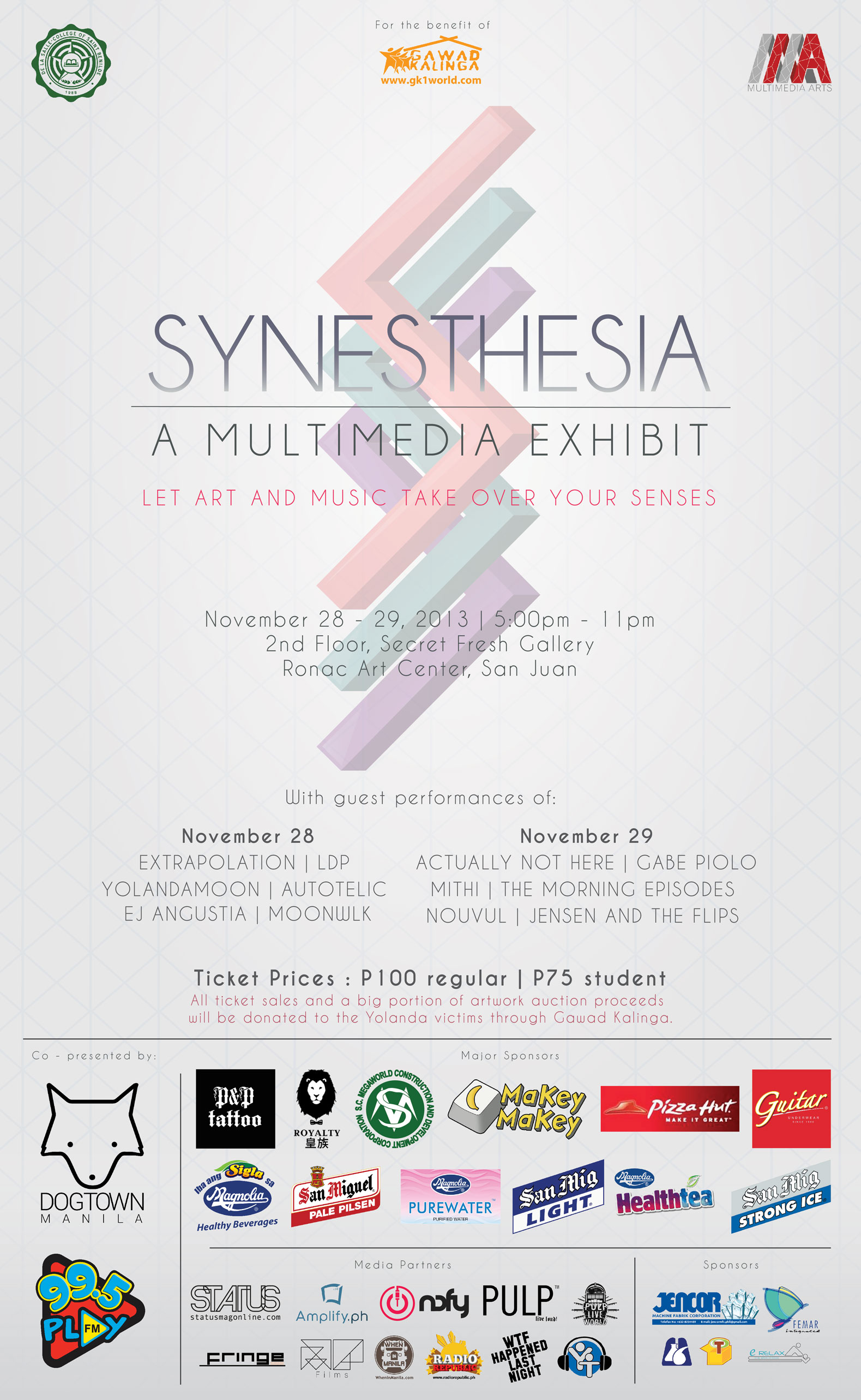 Synesthesia: The New Breed of Multimedia Arts Exhibit