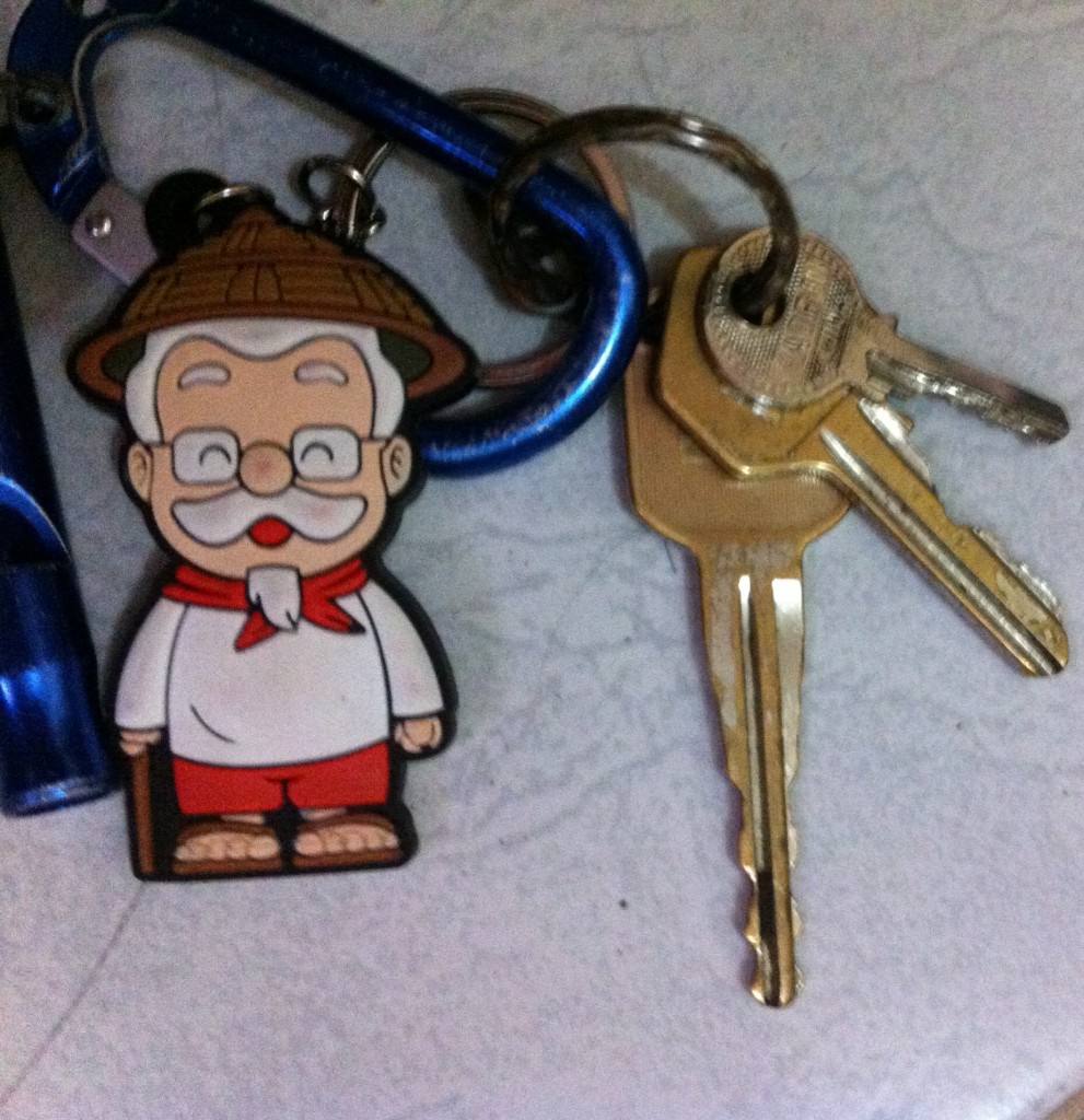 home safety tips - always keep keys with you 