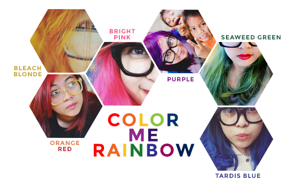 Pizzazz Republic: It's Time to Dye! 2 rainbowme