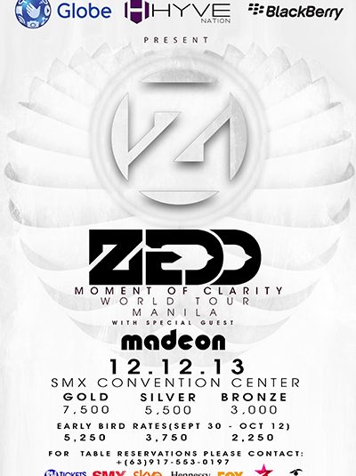 Moment of Clarity World Tour: Zedd Live in Manila