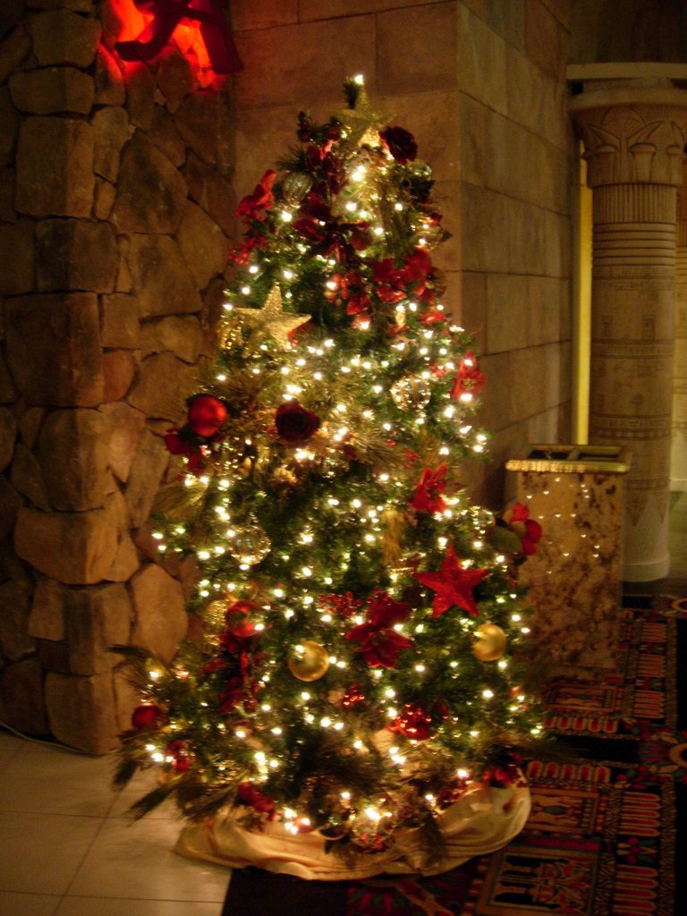 energy saving tips - Christmas tree