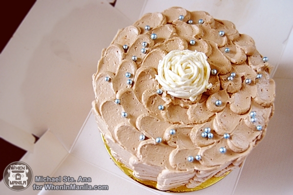 Cafe Mocha Cake Php 800 - 'Illy' Espresso-flavored chiffon with Mocha Swiss meringue buttercream