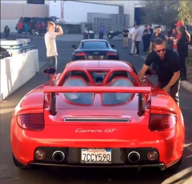 Paul Walker Dead Fast and Furious Actor Dies in Car Accident Before Car Crash Photo