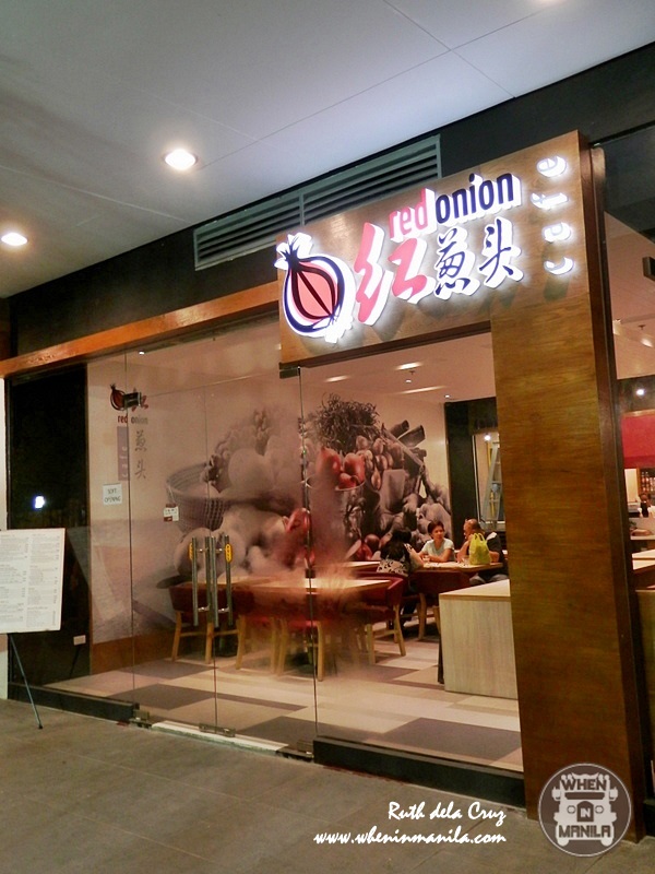 Red Onion Cafe When in Manila