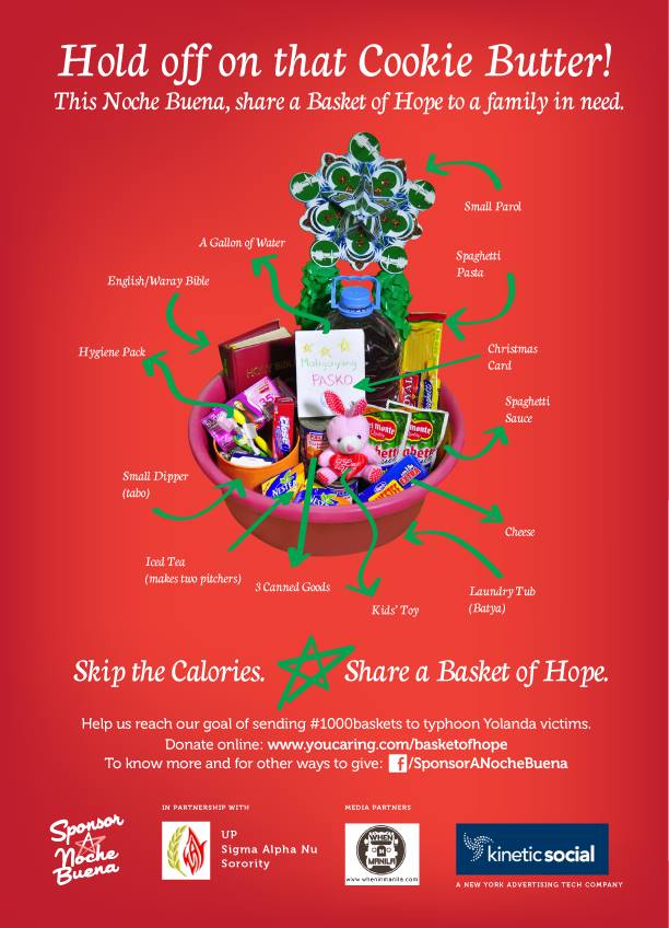 Sponsor a Noche Buena for Survivors of Typhoon Yolanda / Haiyan