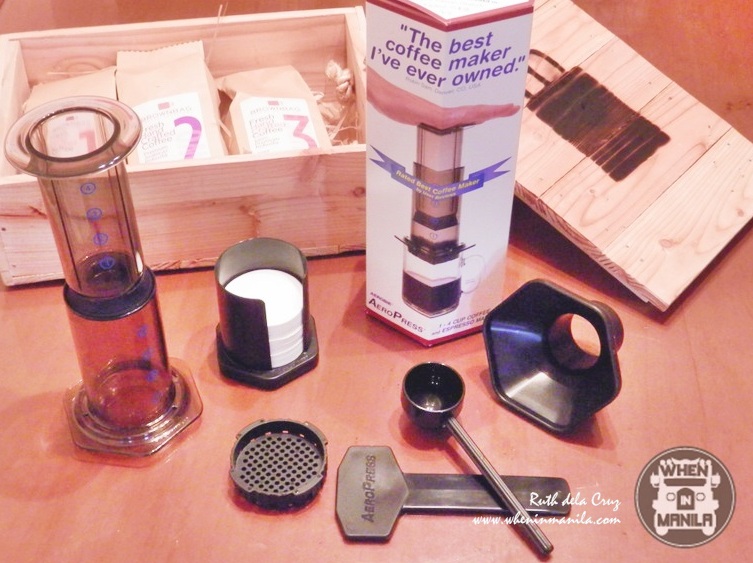 aeropress manila brown bag coffee when in manila451