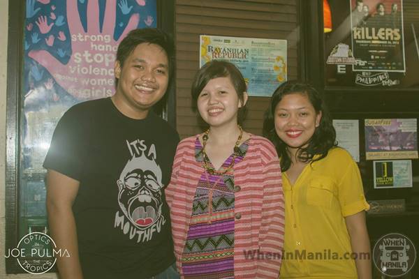 Eboy, Rhea, and Yours truly