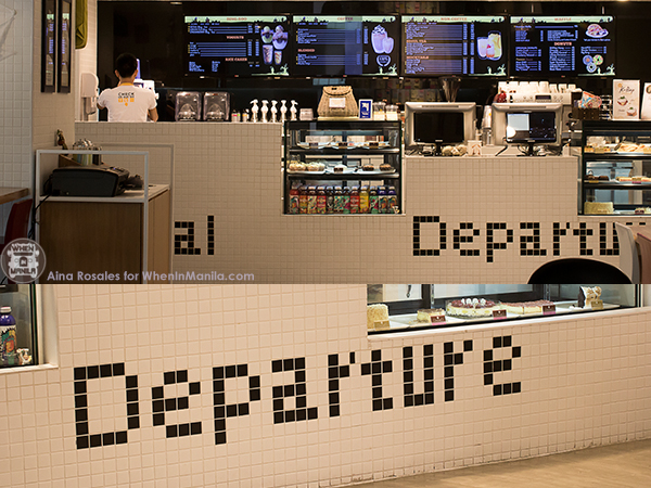 cafe de seoul airport counter