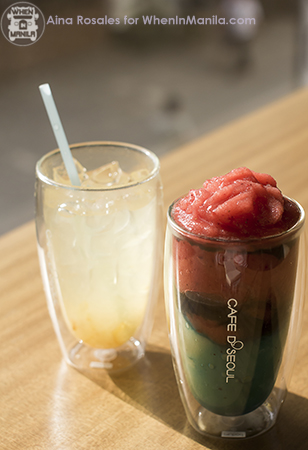 cafe de seoul honey yuja ddalgi sonagi