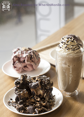 cafe de seoul sweet kies white choco mocha