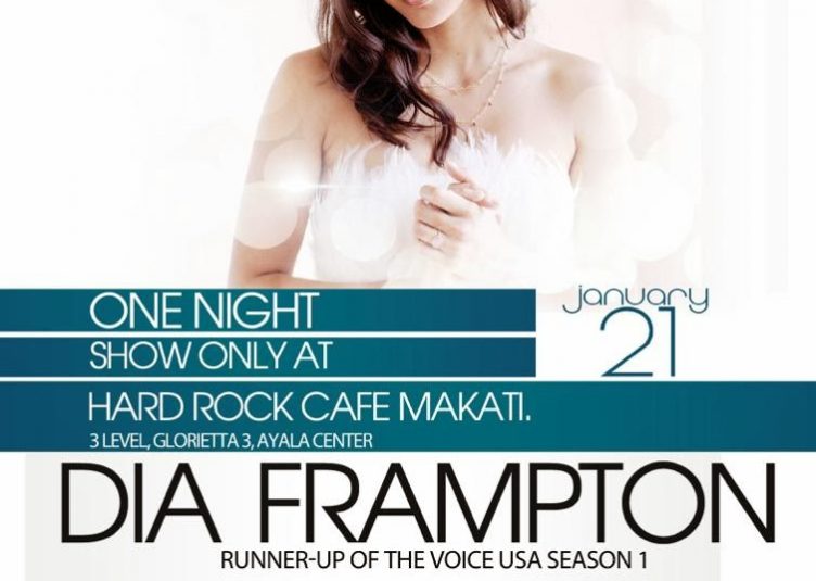Dia Frampton Live in Manila 2014