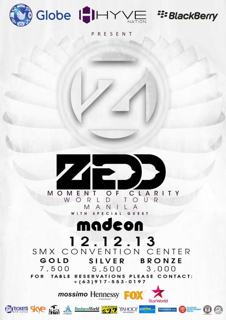 zedd poster updated
