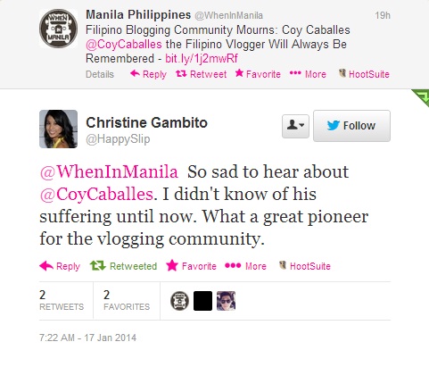 HappySlip Christine Gambito Coy Caballes RIP WhenInManila