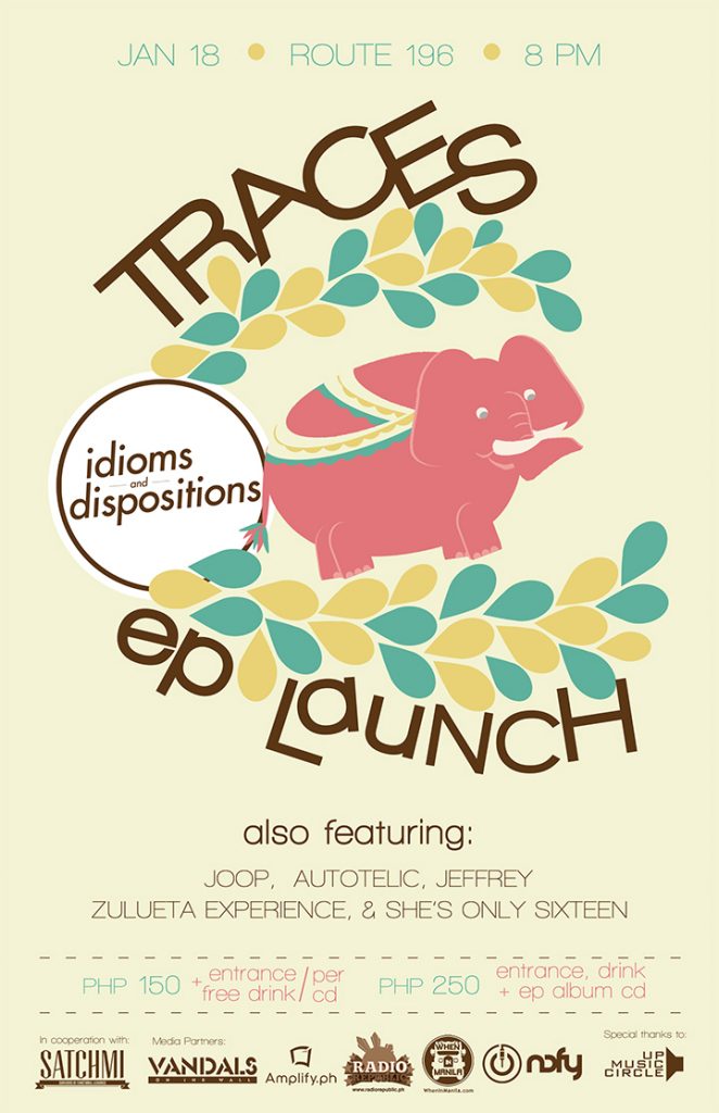 Idioms and Dispositions - EP Launch Updated Pubmat 1814