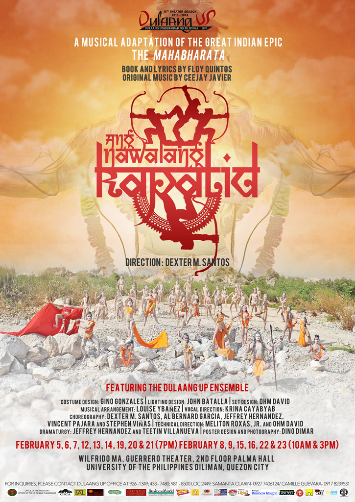 Ang Nawalang Kapatid by Floy Quintos Closes DUP's 38th Season 1 OFFICIAL POSTER