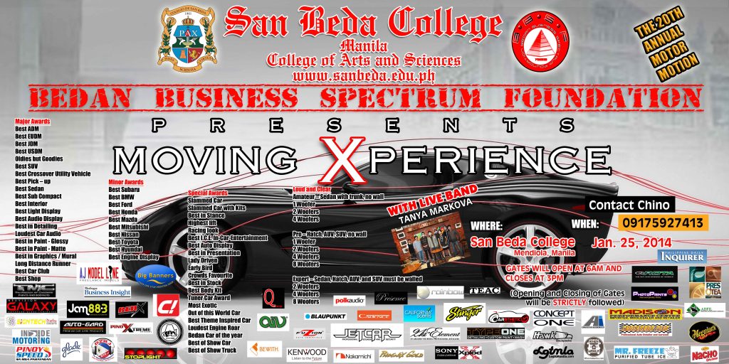 SAN BEDA CAR SHOW 2014