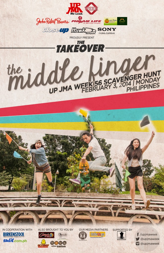 UP JMA Week: The Takeover 3 Scavhunt