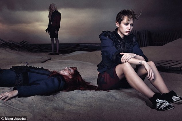 Miley Cyrus for Marc Jacobs