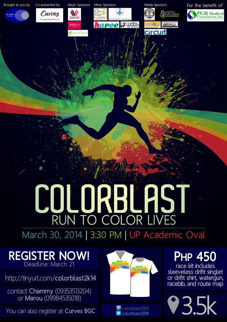 Colorblast: Run To Color Lives Summer Run 1 Colorblast