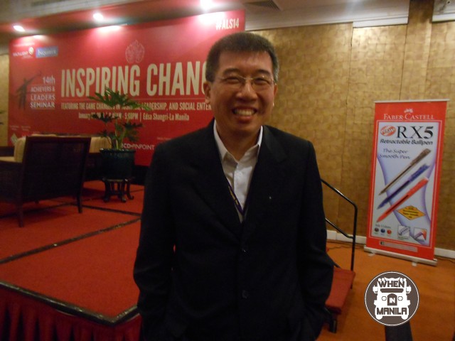 Glenn Yu of SEAOIL right after his talk