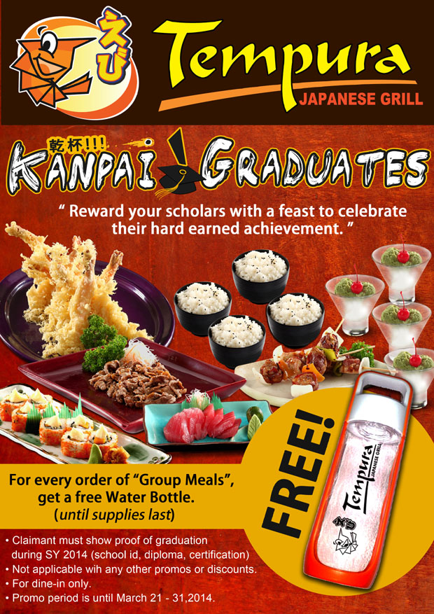 Kanpai Gradutaes 2014 photo paper ad