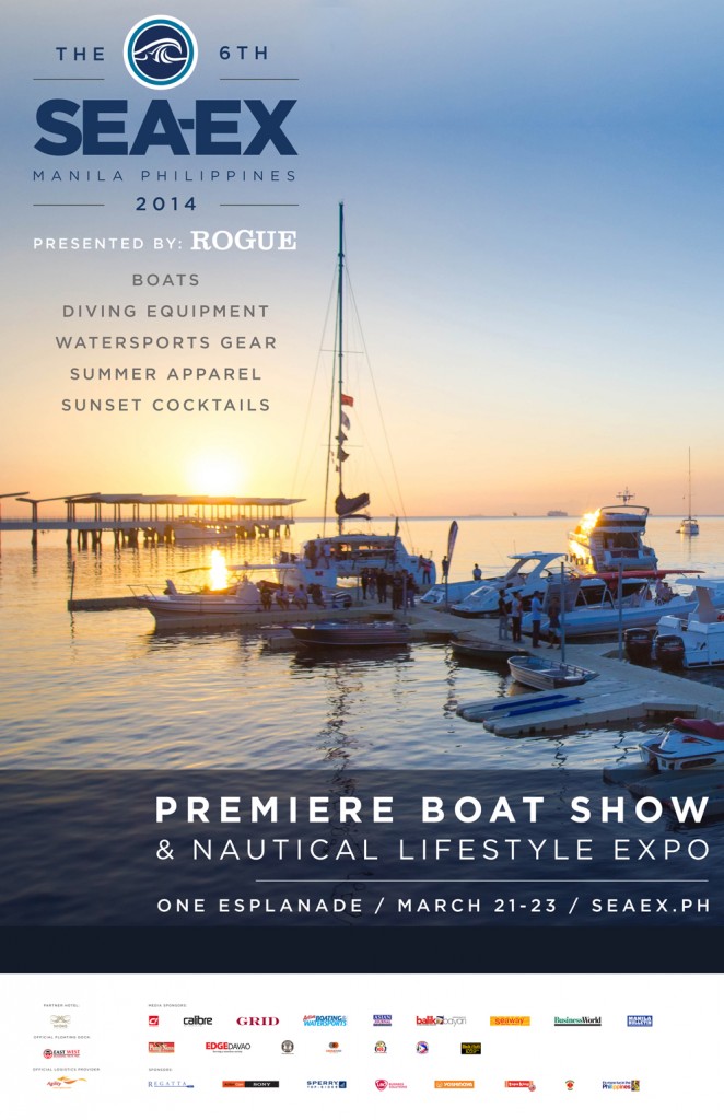 6th Sea-EX 2014: Premiere Boat Show & Nautical Lifestyle Expo 1 SEA_EX_2014_POSTER_FINAL_WEB_V002