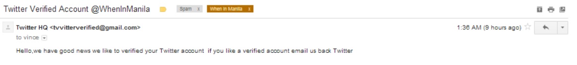 Twitter Verify Scam: BEWARE Twitter Verification Account Phishiing Scam 1 Twitter-Verified-Verification-Account-Scam-Phishing-Fake-Beware