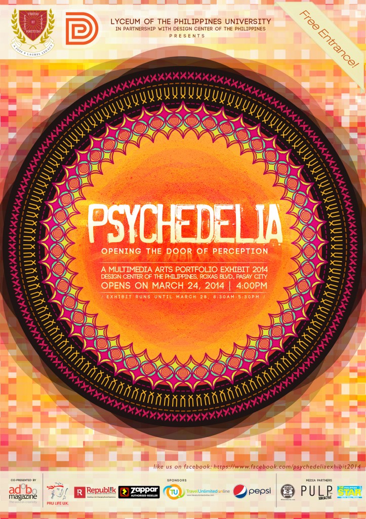 Psychedelia: Opening the Door of Perception, a Multimedia Arts Exhibit 1 a4