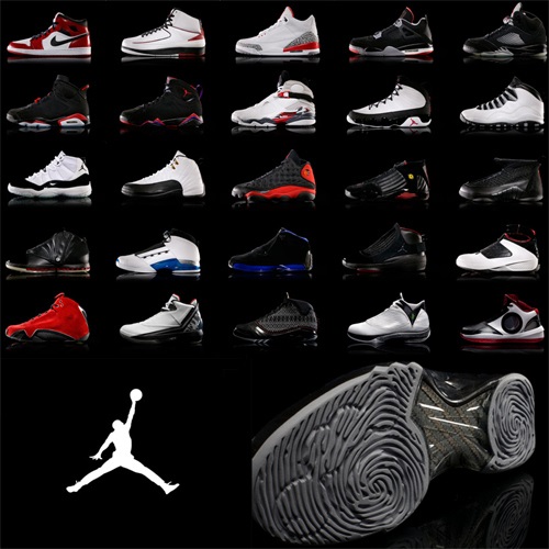 all jordan shoes in order with pictures