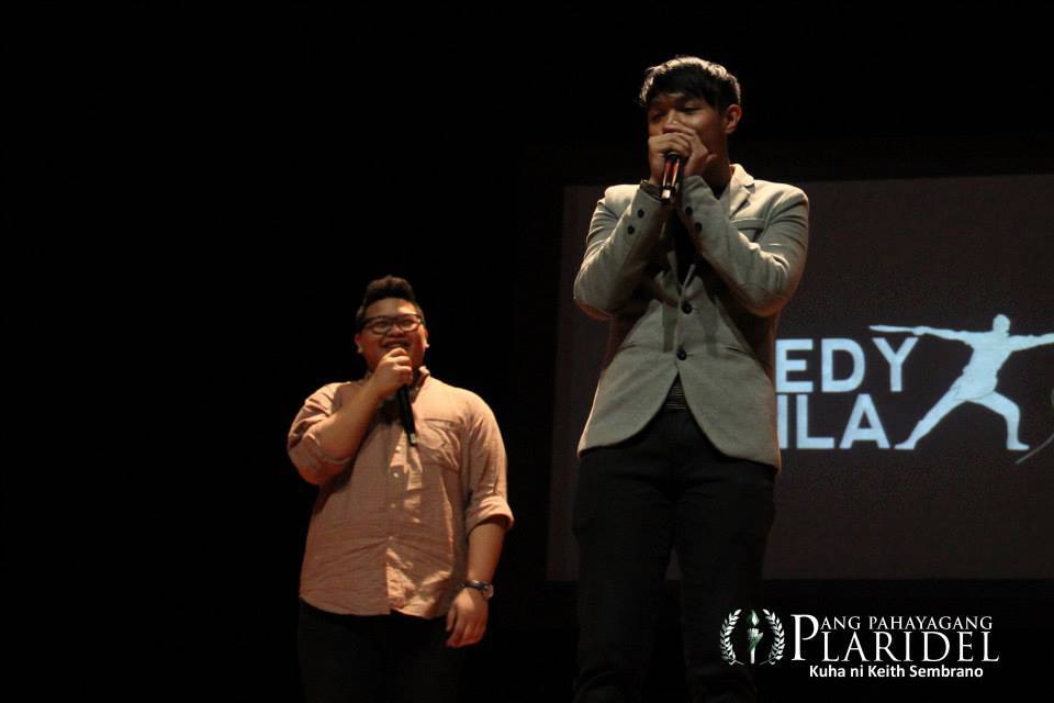 DLSU stands up for the Pinoy Stand-Up Comedy Revolution 3 10003491_660606687308638_1982944406_n