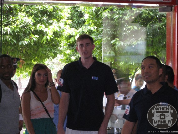 Gordon Hayward and Tina Thompson Visit Manila