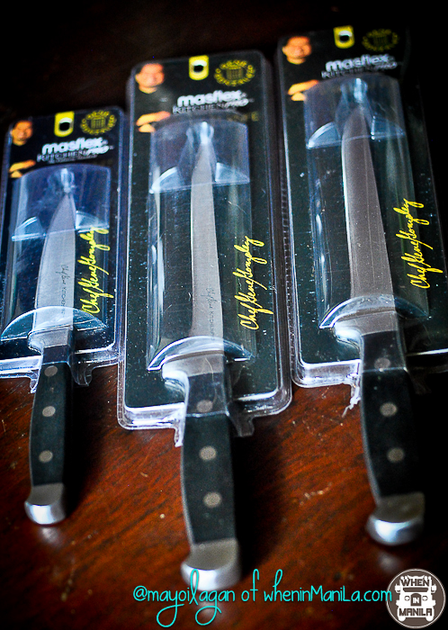 Masflex Kitchen Pro Culinary Knife Collection: Designed by Chef Gene Gonzalez for Filipino Chefs & Kitchen Enthusiasts 4 Masflex Pro Kitchen Knives Chef Gene Gonzales Mae Ilagan When In Manila (8 of 15)