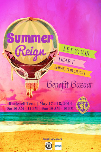 Summer Reign Benefit Bazaar Poster (2 log)
