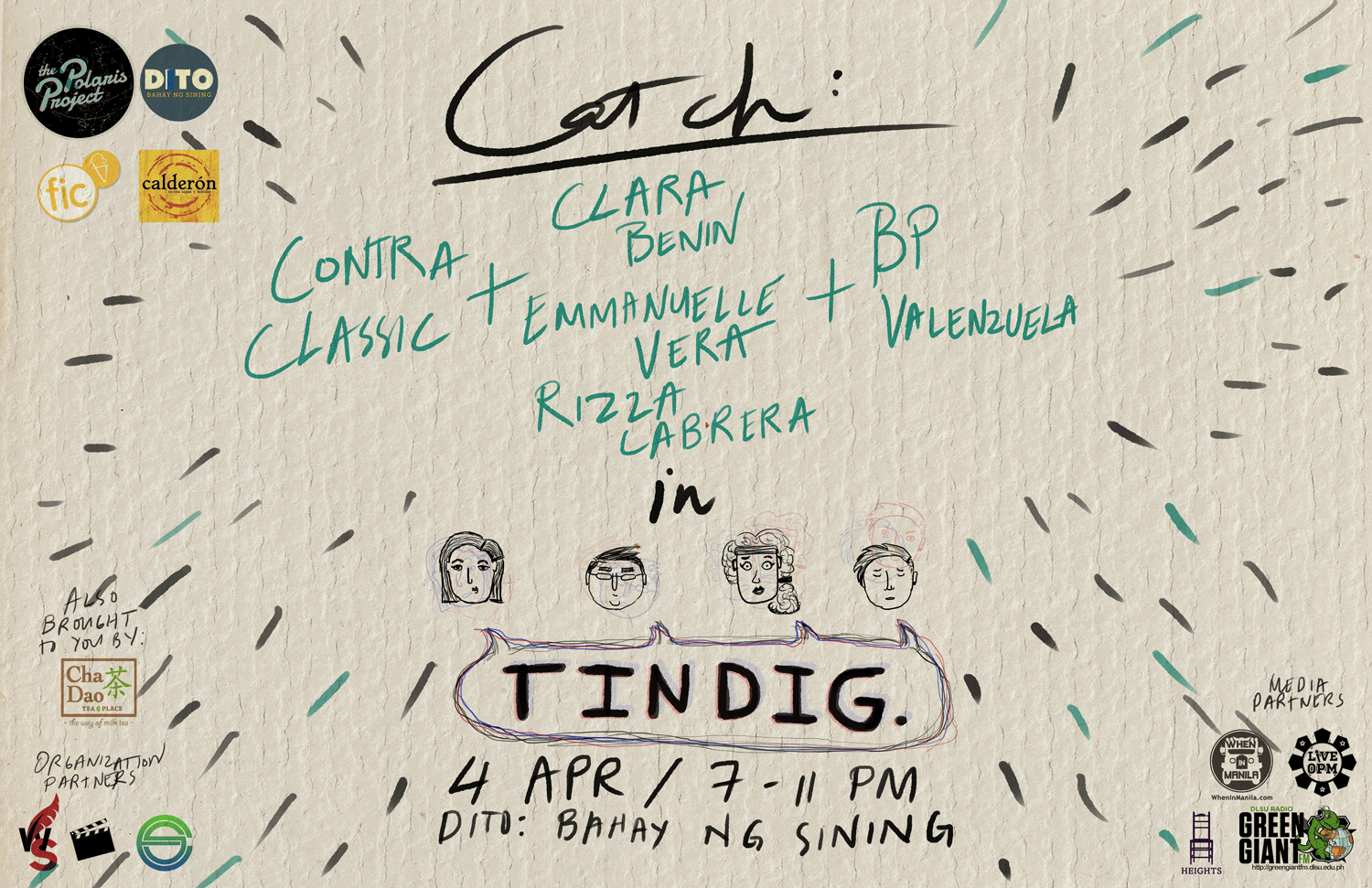 TINDIG Poetry Slam Poster