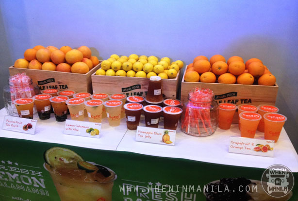 when in manila coco tea philippines launch fruit juice bar