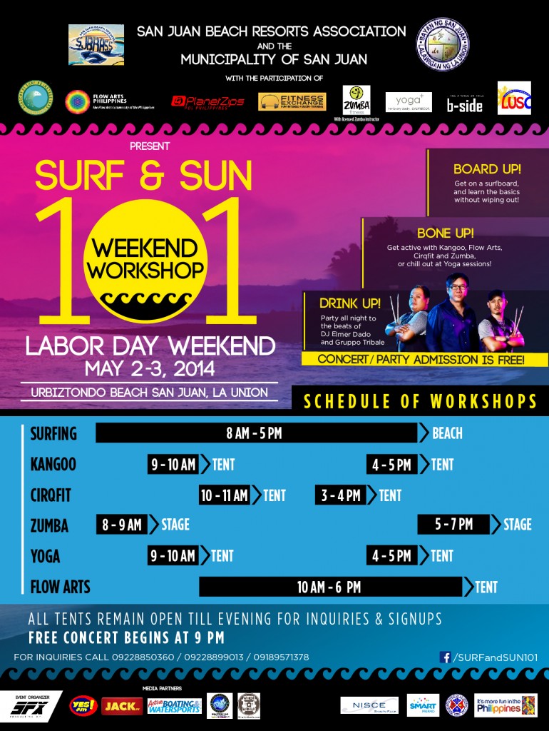 042814 Surf & Sun Poster with Schedule VER2-01