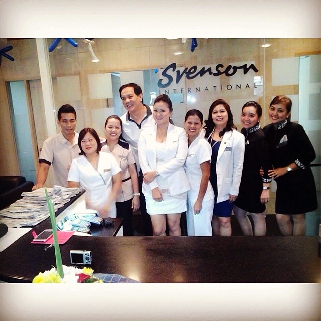 (From IG) Actor Joey Marquez celebrating Svenson's 33rd anniversary with the Svenson Alabang Team