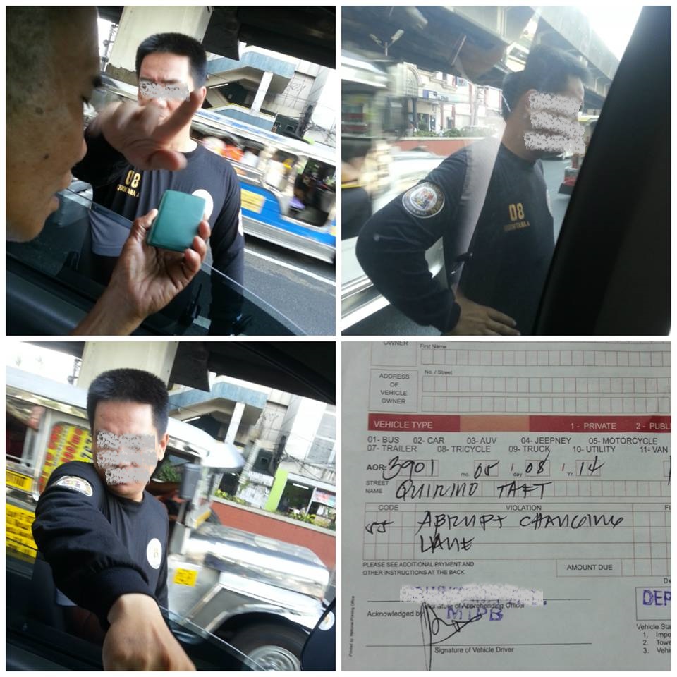 Rude Traffic Enforcer Makes Up Traffic Violations